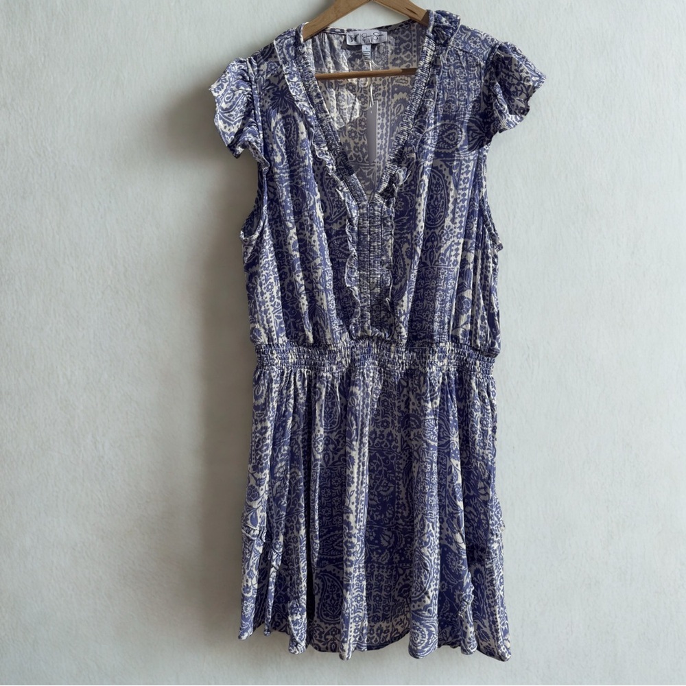 Jessica Simpson Spring Purple Knee Length Lightweight Dress - Size Large - NWT